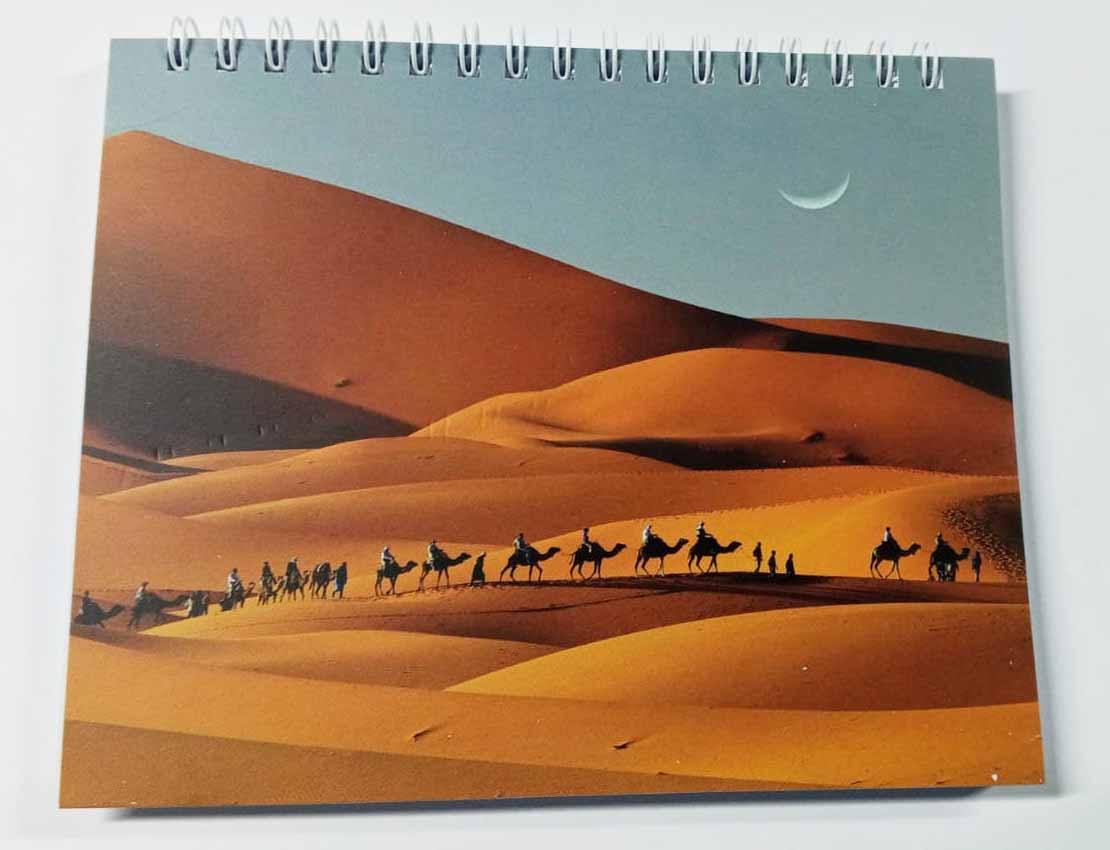 Recto: Panorama Chefchaouen / Verso: Désert Merzouga – Image 2